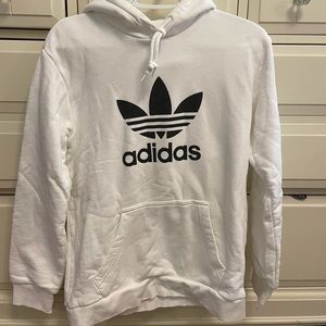 white adidas originals hoodie